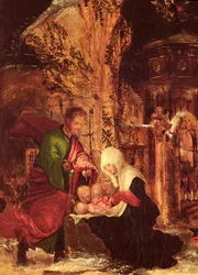 Birth of Christ (Holy Night) (detail)